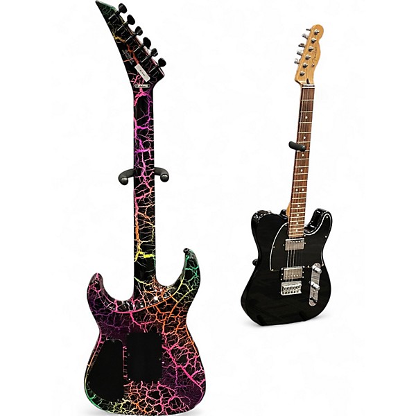 Used Jackson PRO SERIES SOLOIST SL3M RAINBOW CRACKLE Solid Body Electric Guitar