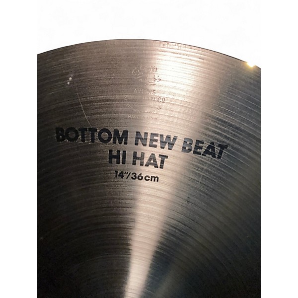 Used Zildjian 14in New Beat Hi Hat Pair Cymbal