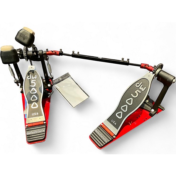 Used DW 5000 Series Double Double Bass Drum Pedal