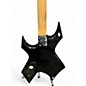 Used B.C. Rich Bronze Series Warlock Black and White Solid Body Electric Guitar