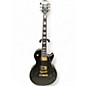 Used Epiphone inspired by gibson les paul custom ebony Solid Body Electric Guitar thumbnail