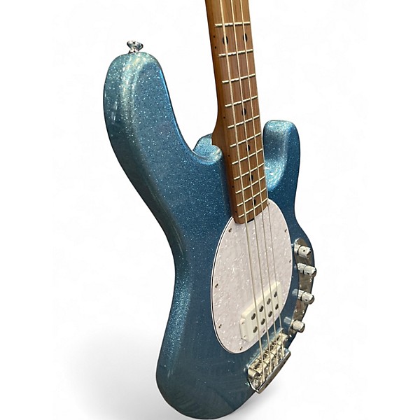 Used Sterling by Music Man STINGRAY RAY34 SPARKLING BLUE Electric Bass Guitar
