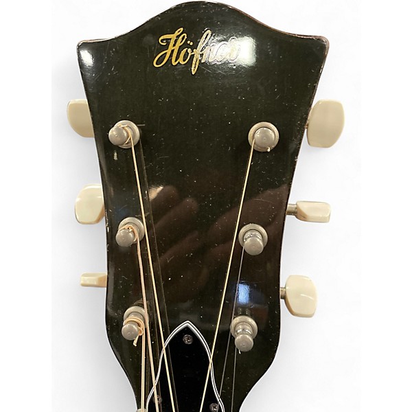 Used Hofner 70's HOFNER 448 FOLK GUITAR Natural Acoustic Guitar