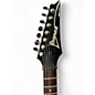 Used Ibanez RGA7 RGSERIES Black Solid Body Electric Guitar
