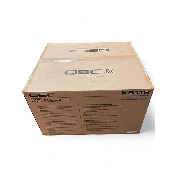 Used QSC KS118 Powered Subwoofer