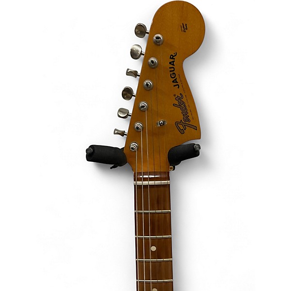 Used Fender Vintera 60s Jaguar 3 Tone Sunburst Solid Body Electric Guitar