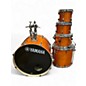 Used Yamaha 5 Piece Stage Custom HONEY AMBER Drum Kit thumbnail
