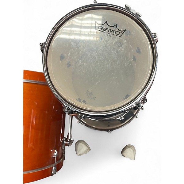 Used Yamaha 5 Piece Stage Custom HONEY AMBER Drum Kit