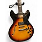 Used Firefly Electric Spanish 35 Style Sunburst Hollow Body Electric Guitar