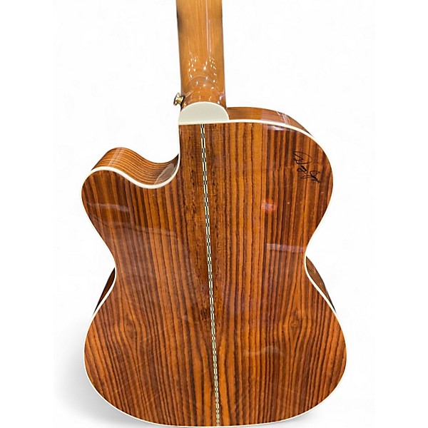 Used Zager ZAD 9000MCE AURA Natural Acoustic Electric Guitar