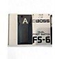 Used BOSS FS6 Dual Footswitch Sustain Pedal