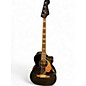 Used Fender Kingman Acoustic Electric Bass Black Acoustic Bass Guitar thumbnail