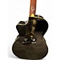 Used Fender Kingman Acoustic Electric Bass Black Acoustic Bass Guitar
