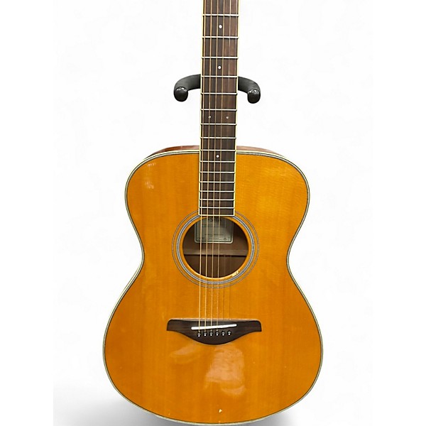 Used Yamaha FSTA TransAcoustic Concert Natural Acoustic Electric Guitar