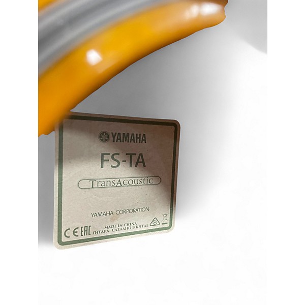 Used Yamaha FSTA TransAcoustic Concert Natural Acoustic Electric Guitar