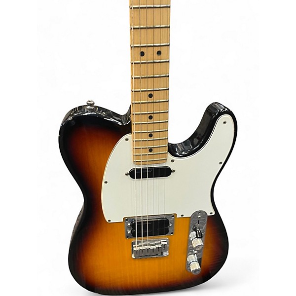 Vintage 1993 Fender Telecaster Plus Tobacco Burst Solid Body Electric Guitar