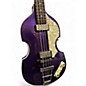 Used Hofner Custom Shop '62 Reissue Violin Bass Purple Electric Bass Guitar