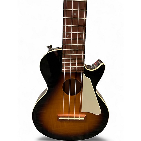 Used Epiphone Les Paul Acoustic-Electric Concert Tobacco Burst Ukulele