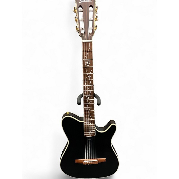 Used Ibanez TIM HENSON TOD10N SATIN BLACK Classical Acoustic Electric Guitar