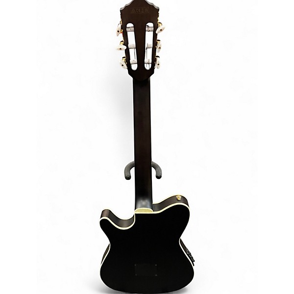 Used Ibanez TIM HENSON TOD10N SATIN BLACK Classical Acoustic Electric Guitar