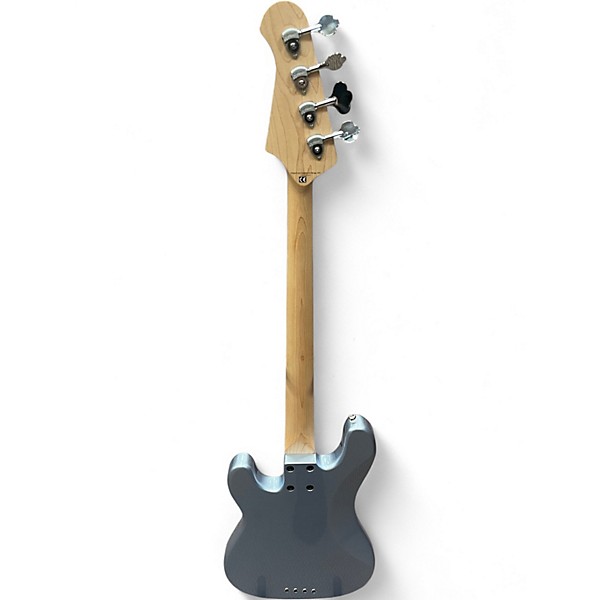 Used Lakland 44-64 Skyline Series  Ice Blue Metallic Electric Bass Guitar