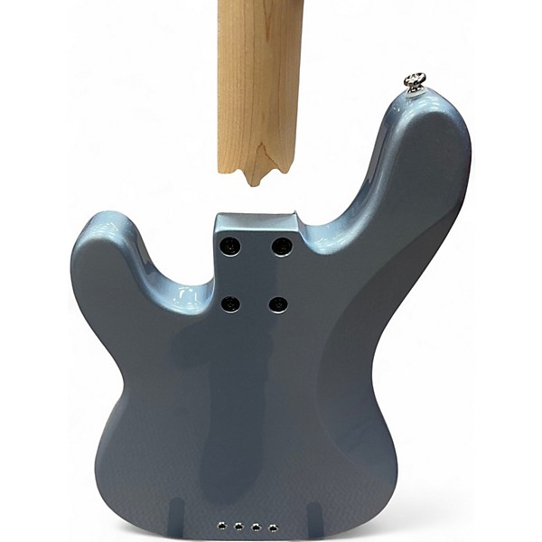 Used Lakland 44-64 Skyline Series  Ice Blue Metallic Electric Bass Guitar