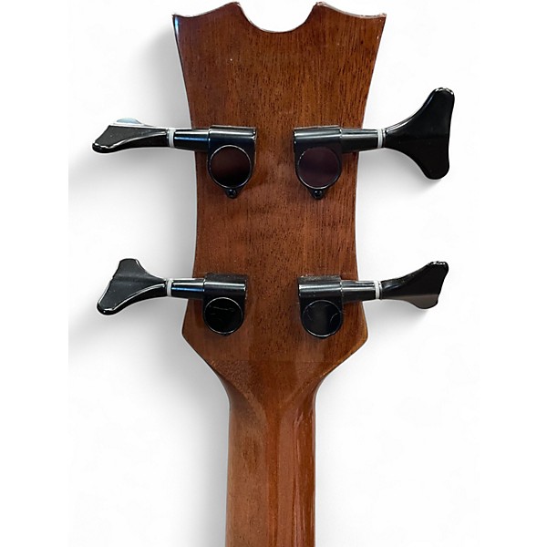 Used Dean AX EABC MAH GC Mahogany Acoustic Bass Natural Acoustic Bass Guitar