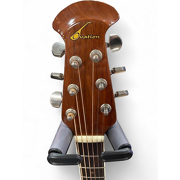 Used Ovation 1527 Natural Acoustic Electric Guitar