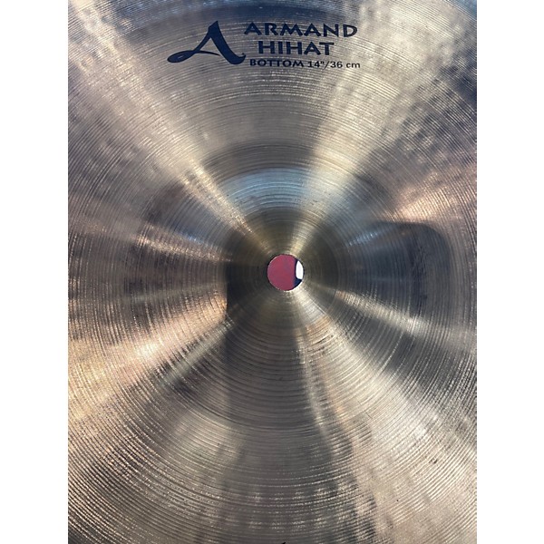 Used Zildjian 14in Armand Series Hi Hat Pair Cymbal