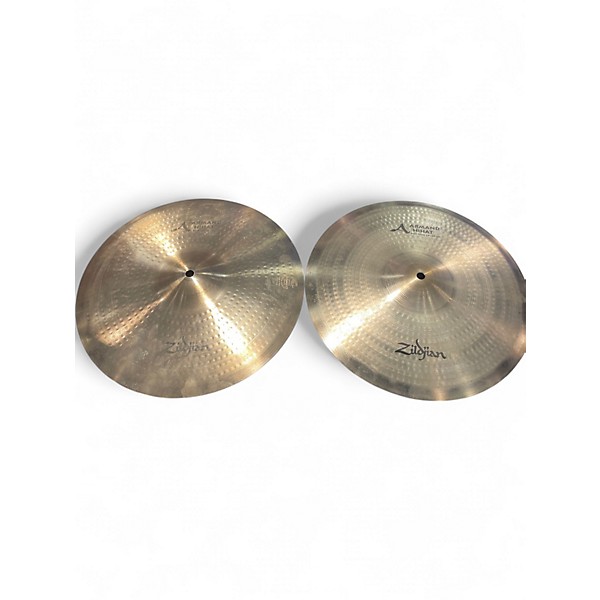 Used Zildjian 14in Armand Series Hi Hat Pair Cymbal