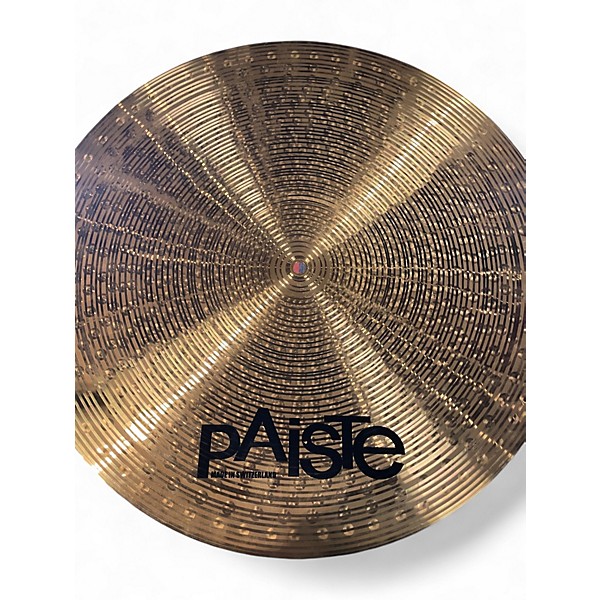 Used Paiste 20in Prototype Ride Cymbal