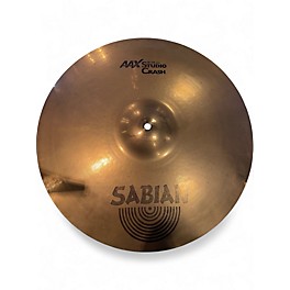 Used SABIAN 18in AAX Studio Crash Cymbal