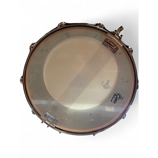 Used Gretsch Drums 6X14 USA Custom Brooklyn Snare Mahogany & Ebony Drum