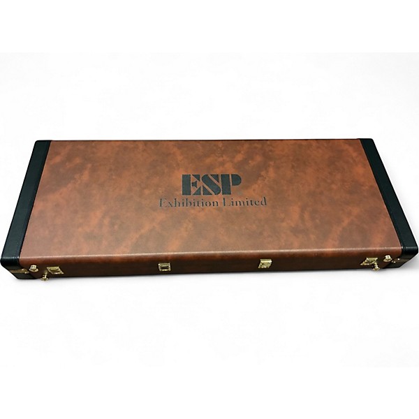 Used 2021 ESP MYSTIQUE-CTM-FT NT Emerald Green Solid Body Electric Guitar