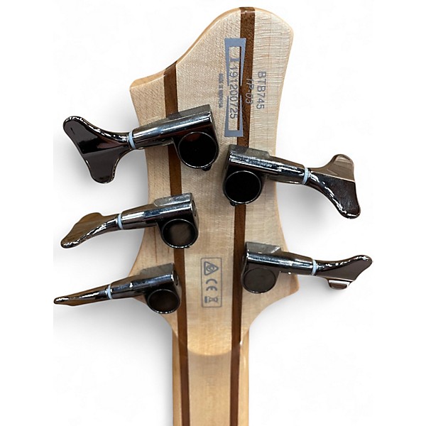 Used Ibanez BTB745 Walnut Electric Bass Guitar