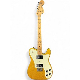 Used 2012 Fender 1972 Telecaster Deluxe Vegas Gold Flake Solid Body Electric Guitar