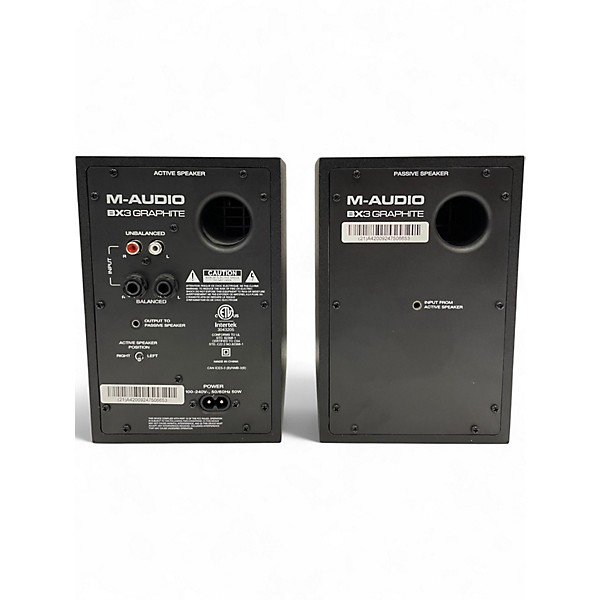Used M-Audio BX3 Graphite Powered Monitor