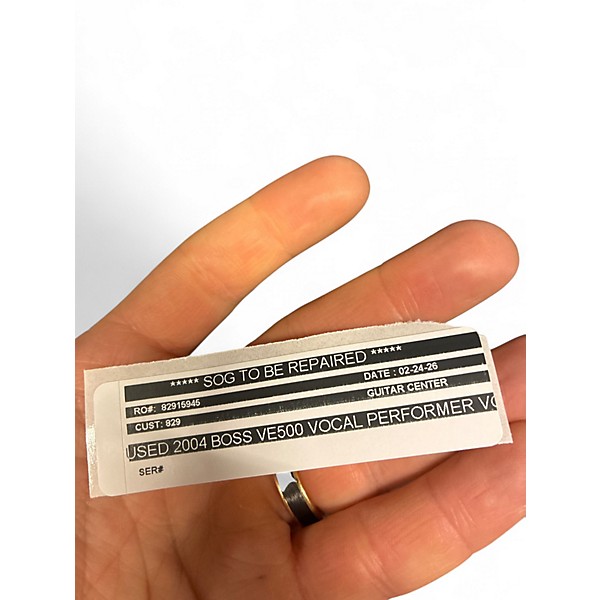 Used 2004 BOSS VE500 Vocal Performer Vocal Processor