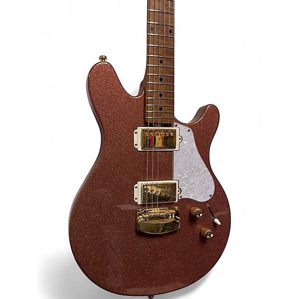 Used Ernie Ball Music Man James Valentine Signature Tremolo Pink Champagne Burst Solid Body Electric Guitar