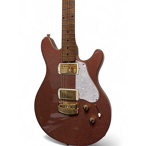 Used Ernie Ball Music Man James Valentine Signature Tremolo Pink Champagne Burst Solid Body Electric Guitar