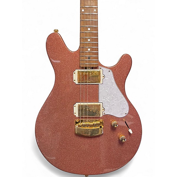 Used Ernie Ball Music Man James Valentine Signature Tremolo Pink Champagne Burst Solid Body Electric Guitar