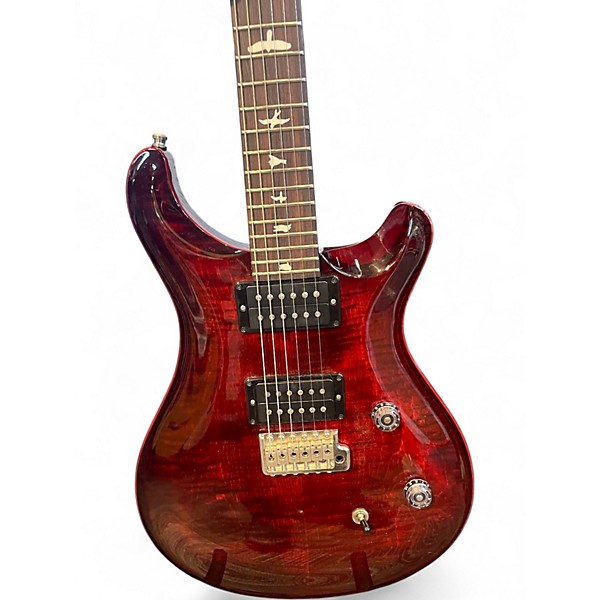 Used PRS CE24 Blood Red Burst Solid Body Electric Guitar