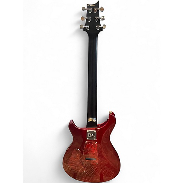 Used PRS CE24 Blood Red Burst Solid Body Electric Guitar