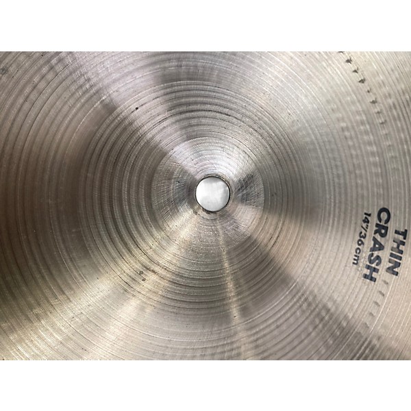 Used Zildjian 14in A Series Thin Crash Cymbal