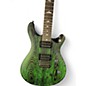Used PRS SE Swamp Ash CE24 Sandblasted Green Solid Body Electric Guitar
