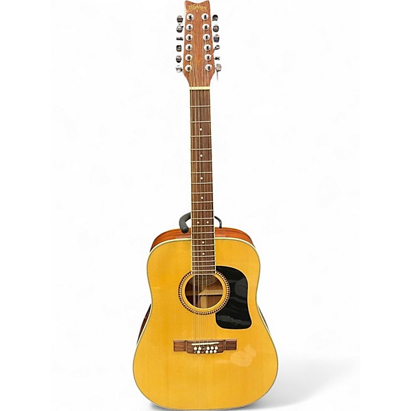 Used Washburn D10S 12 Natural 12 String Acoustic Guitar
