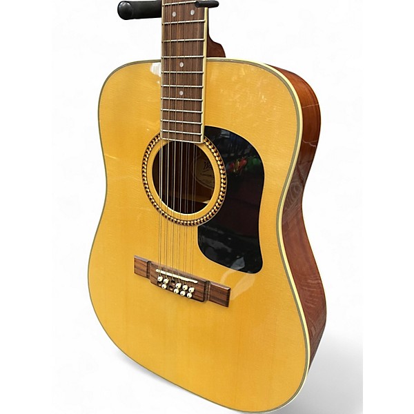 Used Washburn D10S 12 Natural 12 String Acoustic Guitar
