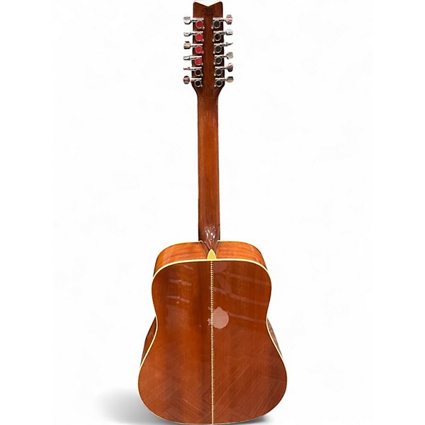 Used Washburn D10S 12 Natural 12 String Acoustic Guitar