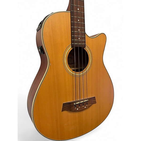 Used Ibanez AEB30 Natural Acoustic Bass Guitar