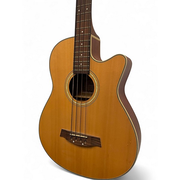 Used Ibanez AEB30 Natural Acoustic Bass Guitar